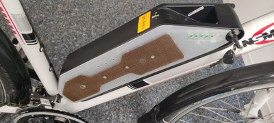 E-Bike-Batteriegehäuse mit Organoblech-Einlegern. Foto: Ansmann AG