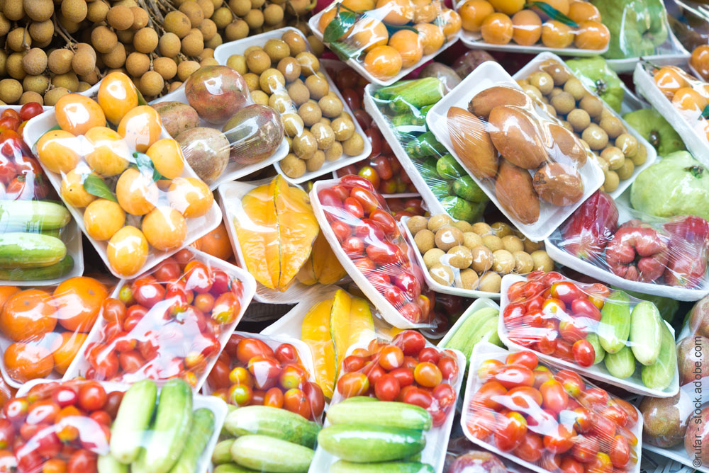 Obst- und Gemüseverpackungen